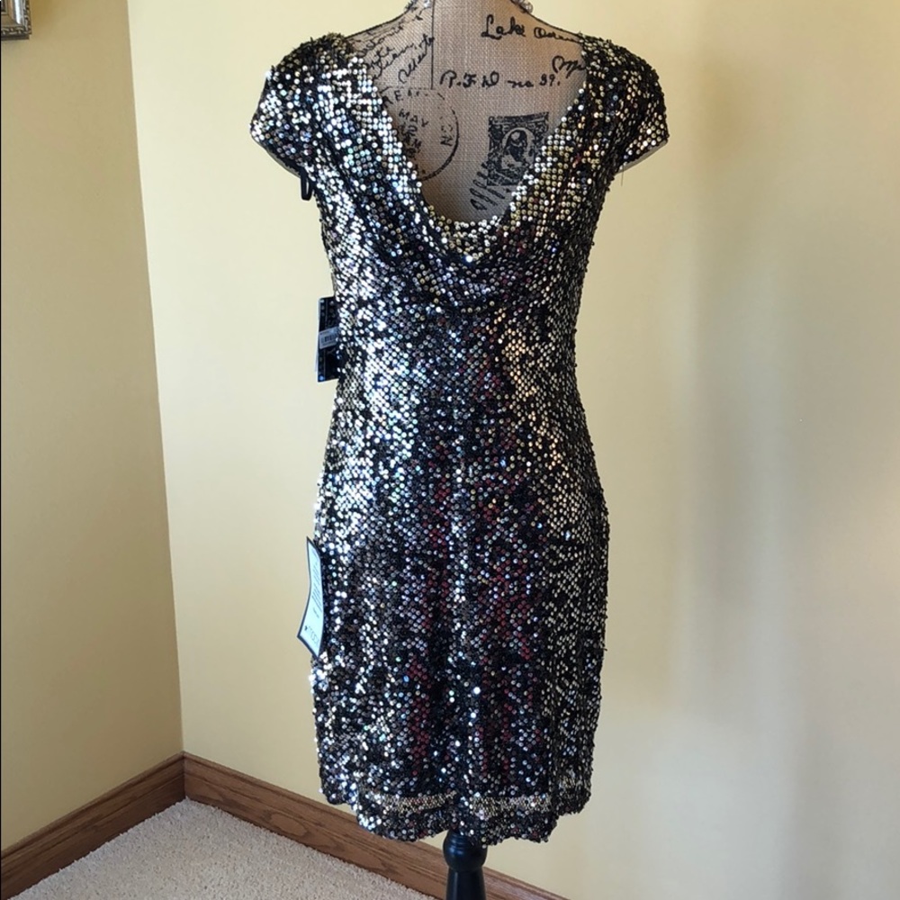 SLNY sequin dress - Picture 5 of 13